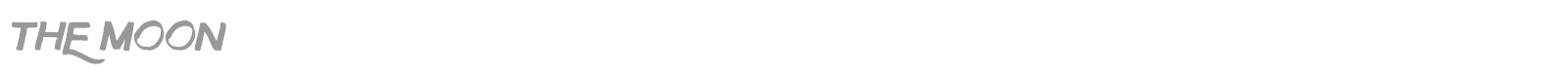 The Moon font preview